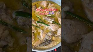 😋White Chicken korma recipe #food #recipe #cooking #foodie #easyrecipe #whitechickencurry #shorts