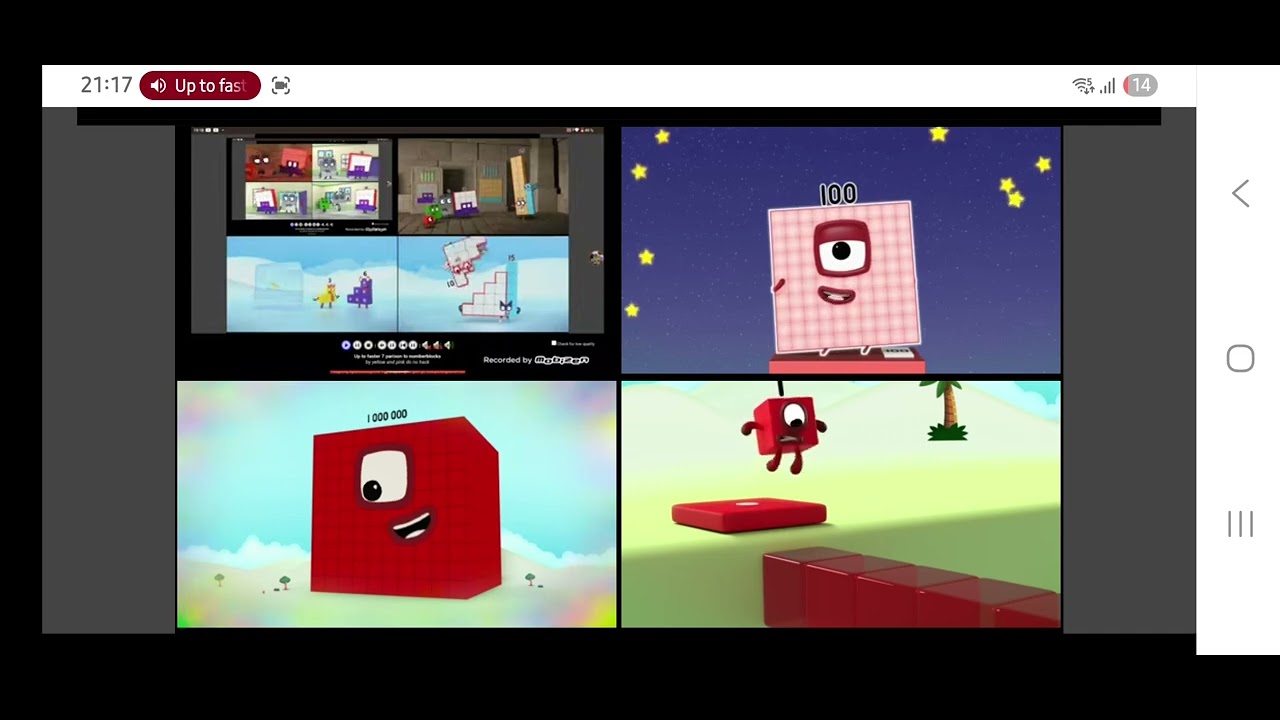 Up To Faster 10 Parison To Numberblocks - YouTube