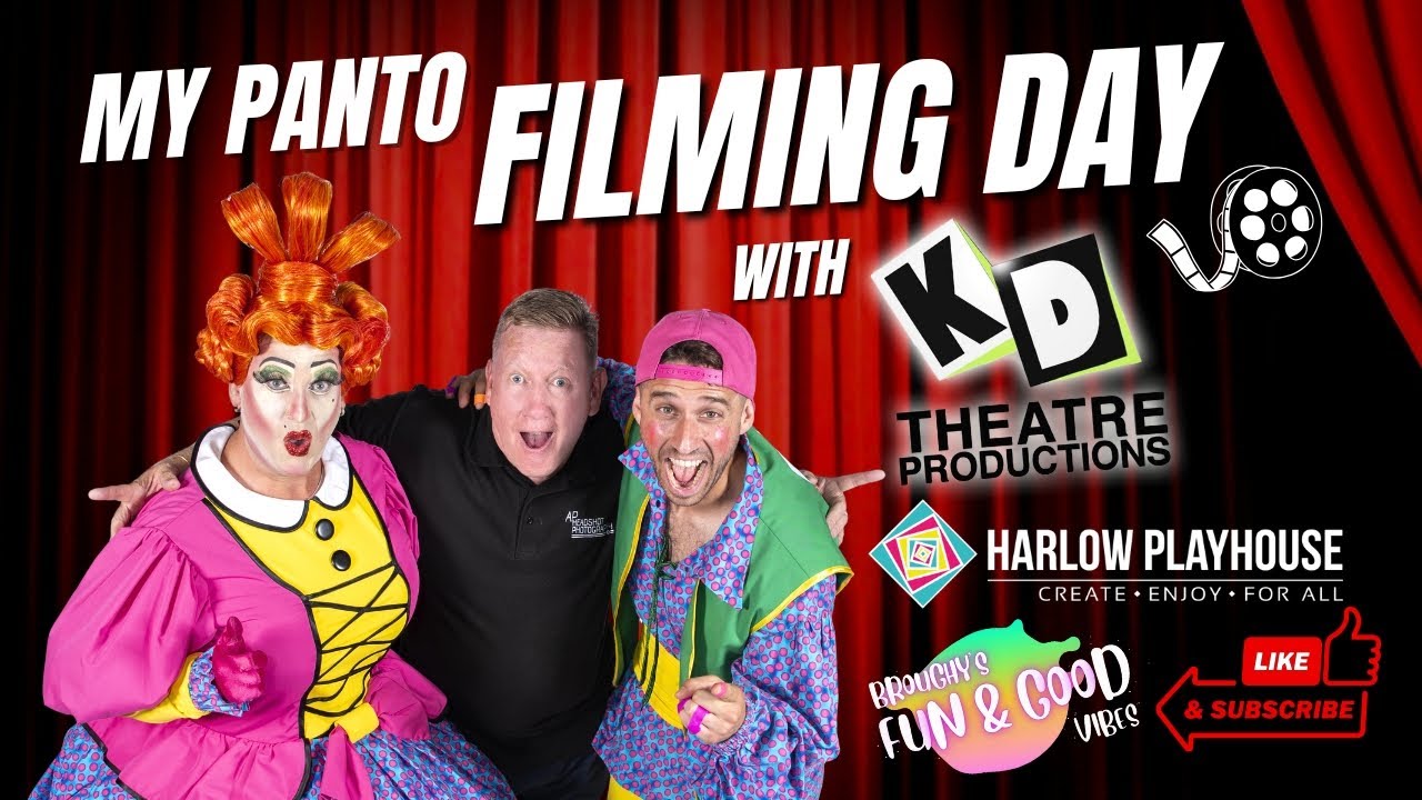 My Panto Filming Day with KD Theatre Productions