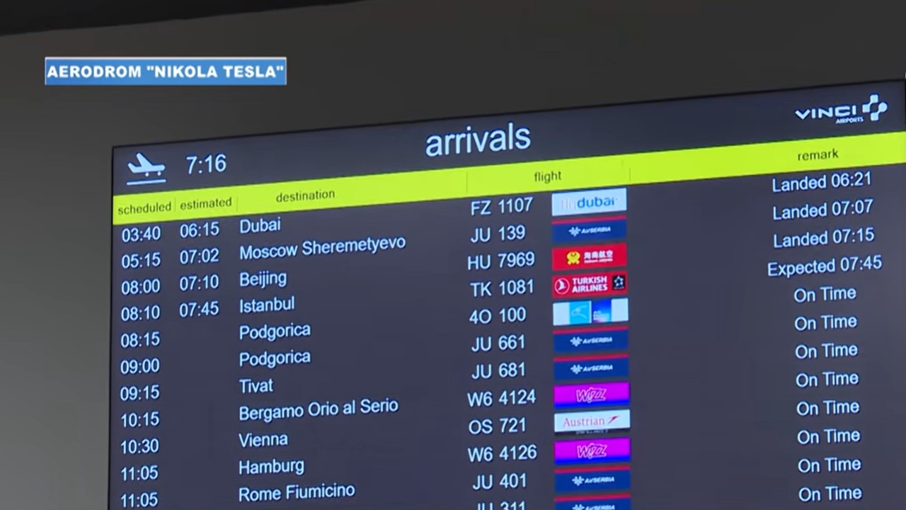 Sleteo prvi avion iz Dubaija, za danas planirana JOŠ DVA LETA: Evo i kada