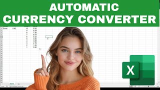 How to Make a CURRENCY CONVERTER in EXCEL (Simple Formula for Automatic Calculation) screenshot 4