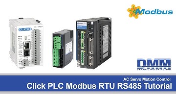Click PLC - Modbus RS485 Motion Control Setup Tutorial