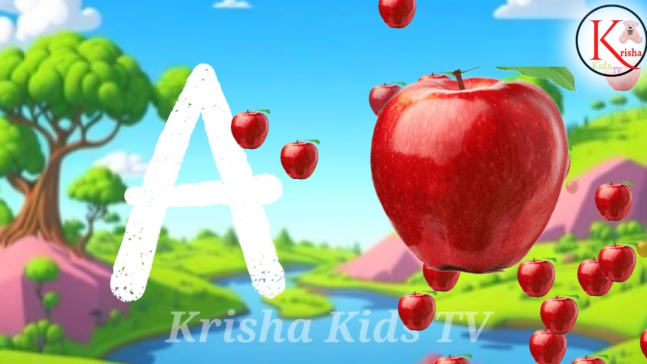 A For Apple B For Ball I Abcd Song | Abcd Rhymes | Abc Song Nursery ...