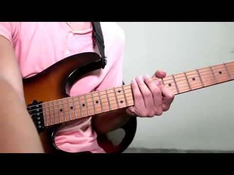 ตัวอย่างบทเรียน Major scale ; the basics #8 เล่นโน้ตเขบ็ด 1 ชั้นกับ backing track - hutty.weebly.com