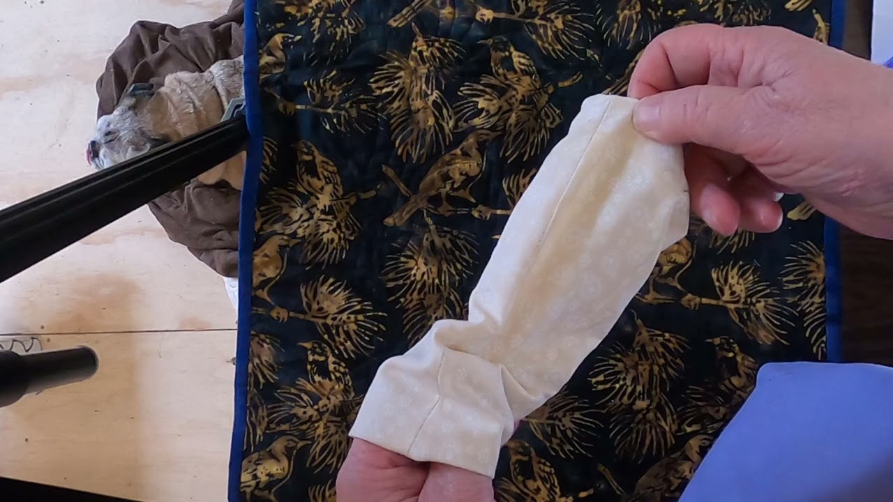 Adding a Hanging Sleeve (After it's Bound)