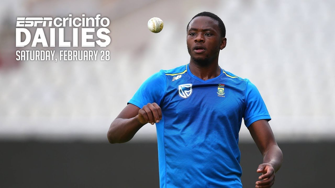 Rabada ruled out of Australia and India ODIs