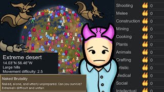 Can I Survive Naked Brutality Hive World?