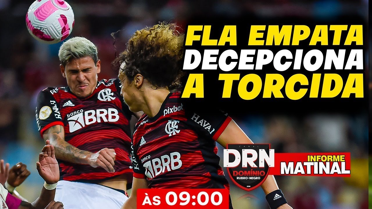 Flamengo decepciona e empata com Goiás em último jogo antes da