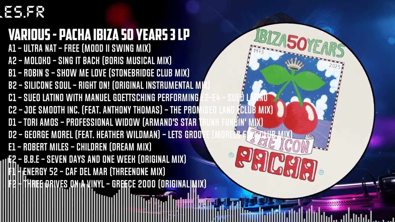 Various - PACHA IBIZA 50 YEARS 3 LP [BLACK] (MXLP4200) - YouTube