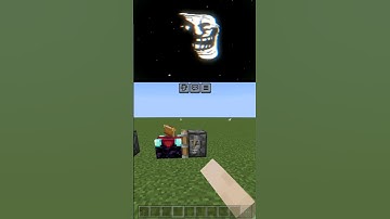 Minecraft troll face logic part-3 👿 #minecraft #lokicraft #shorts