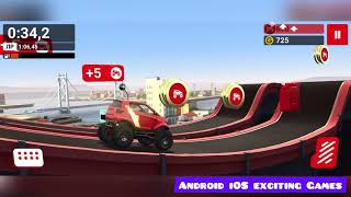 MMX Hill Dash lvl 5  #part7 Android iOS exciting Games screenshot 4