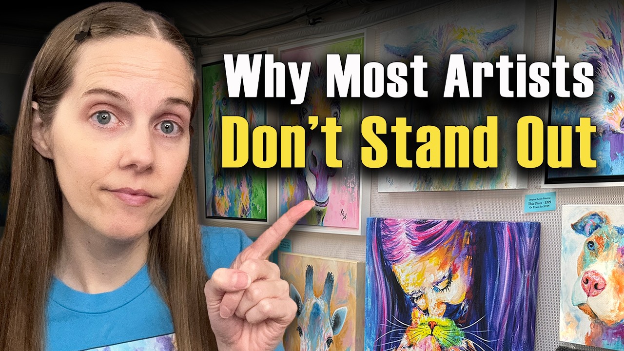 My Top 4 Ways to STAND OUT in a Crowded Art World