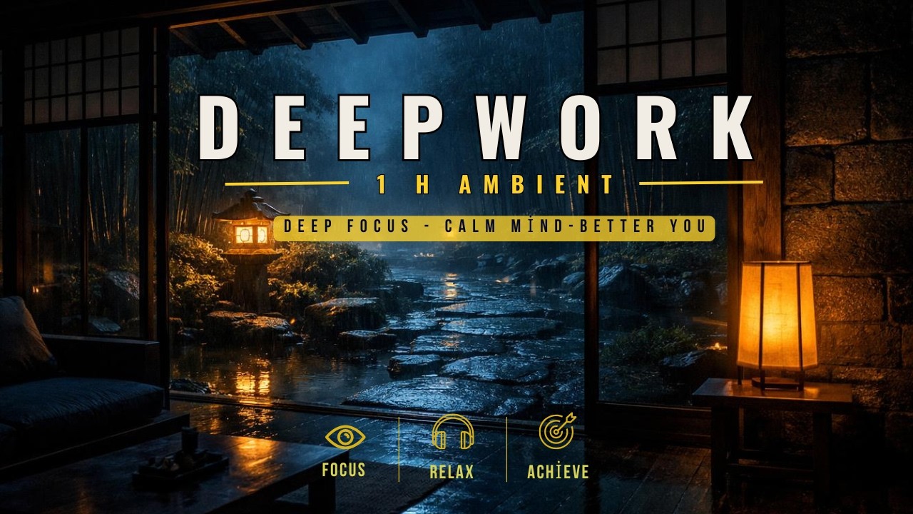 1 Hour Japanese Zen Night Music — Soft Ambient for Sleep & Meditation ...