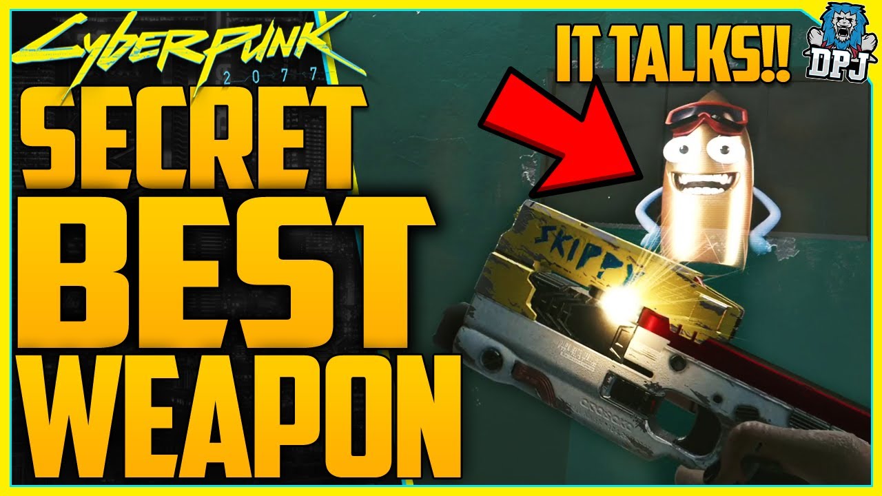 Cyberpunk 2077: WTF - BEST WEAPON IN GAME - IT TALKS - AUTO HEADSHOTS - Rihanna - How To Get Skippy