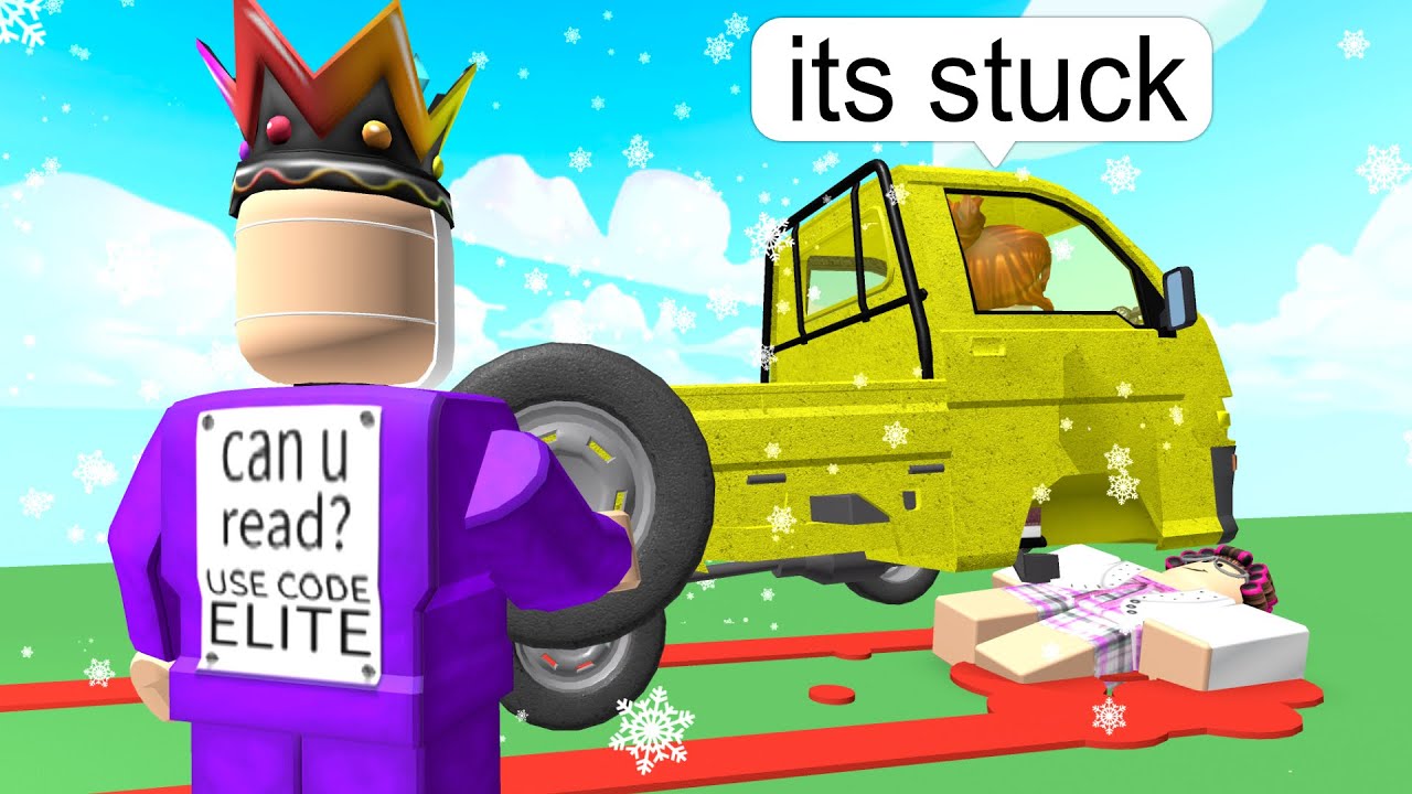 Roblox I Go On A SNOWY TRIP To See Nan - YouTube
