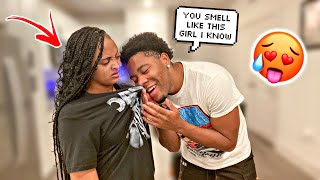 You Smell Like A Girl I Know Prank On My GF