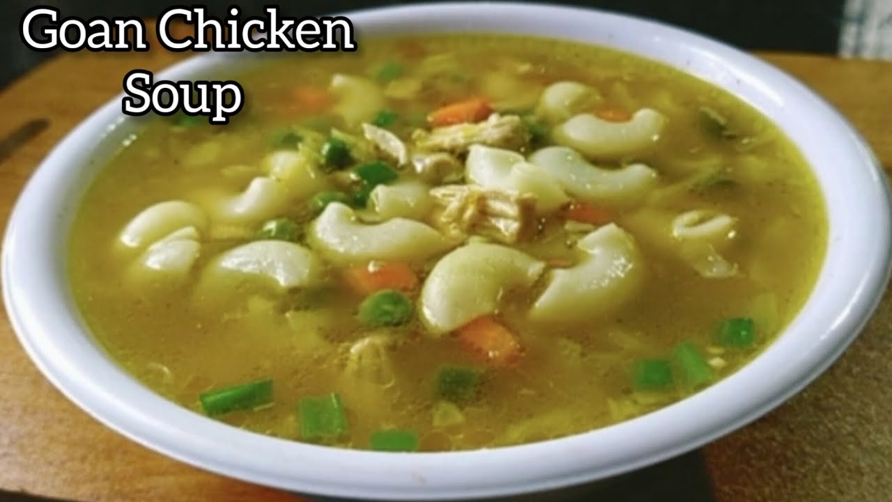 Куриный суп по-гоански | Простой и полезный рецепт супа | 