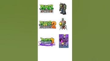 Pvz 1 Vs Pvz 2 Vs Pvz 3 #pvz #plantsvszombies #shorts