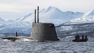 A commando raid from a Royal Navy submarine during exercises in Norway