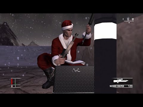 Hitman Blood Money HD You better watch out Santa Sniper method