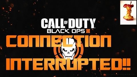 Call Of Duty Black Ops 3 Beta PS4 - Connection Interrupted