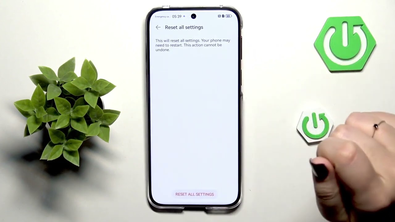 Comment réinitialiser tous les paramètres du HUAWEI Pura 80 Pro
