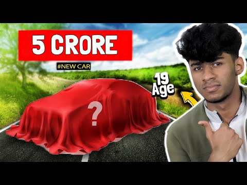 My New 5 Crore Car
