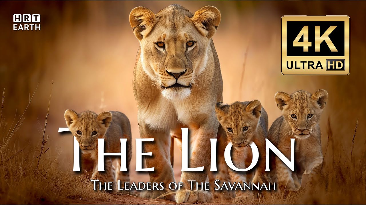 LIONS - The Lustrous Leaders of the Lush Savannah