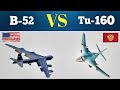 Tupolev Tu-160 VS  B-52 Bomber - Which would win?