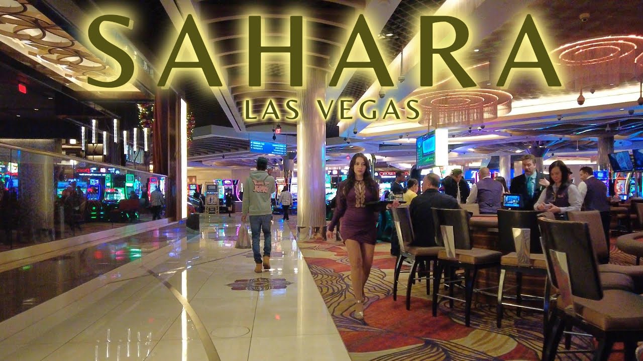 SAHARA Casino Las Vegas Walking Tour - YouTube