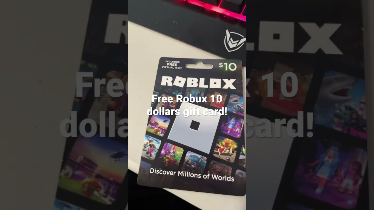 Free 10$ robux giveaway 