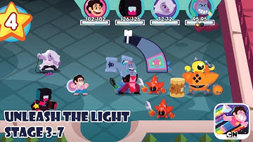 Unleash the Light, Steven Universe game, Stage 3-7, iOS game, Apple Arcade, Cartoon Network Game