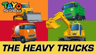 [Meet Tayo's Friends] #3 The Heavy Vehicles
