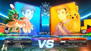 Decidueye vs Pikachu - Pokkén Tournament DX