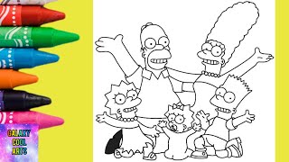 Simpsons Family Coloring Pages coloring_pages coloring simpsons