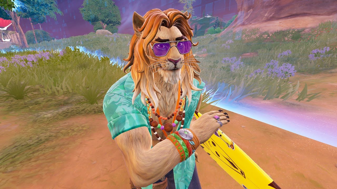 KINGSTON🦁 LION ! Gameplay Solo ZB Fortnite New Skin! ⌨🖱