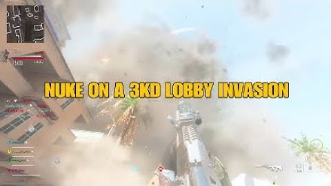 MODERN WARFARE 2 - WHAT A NUKE IN A 3KD LOBBY LOOKS LIKE