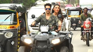 Varun Dhawan Drops Parineeti Chopra To Her House On ATV Bike