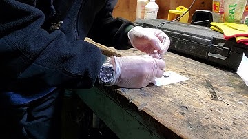 Fitting A New Button To A Slide David Kettlewell chromatic harmonica