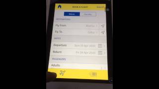 Cebu pacific application glitch ipad screenshot 5