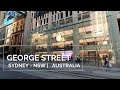 SYDNEY CBD Australia - 4K (2021) George St | NSW - Sydney Walking Tour Video Ep 1.