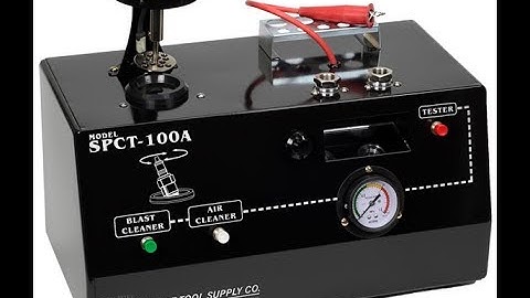 SPCT100A Spark Plug Cleaner Tester Instructional Video