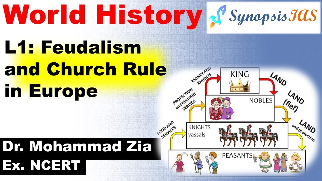 World History L1 Feudalism And Church Rule In Europe Dr Mohammad Zia Synopsis Ias Youtube
