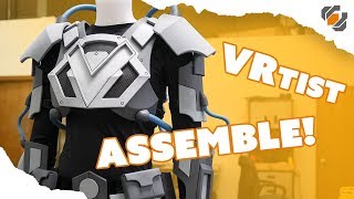 Armor Painting and Assembly - VRtist Jazza Collab - Part 2