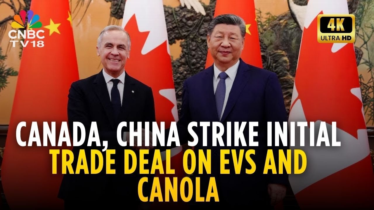 Canadian PM Mark Carney And China's Xi Jinping Discuss Bilateral Relations In Meeting | 4K | N18G