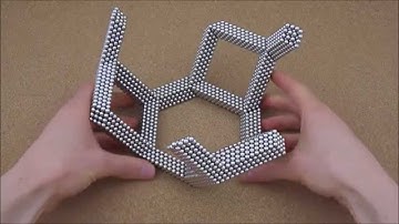 TUTORIAL Solid Edge Truncated Octahedron Frame (Zen Magnets)