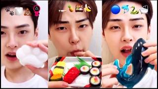 Best "Seungbini" Korean ASMR Compilation | Emoji food challenge #