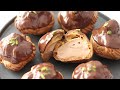 チョコレート・シュークリームの作り方 Chocolate Cream Puff|HidaMari Cooking