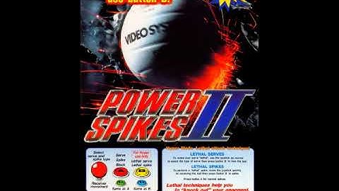 Power Spikes II - Final Match (Arcade)