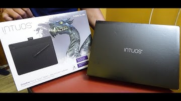 Wacom Intuos3D Touch Pen & Tablet (medium) Unboxing & Basic Setup